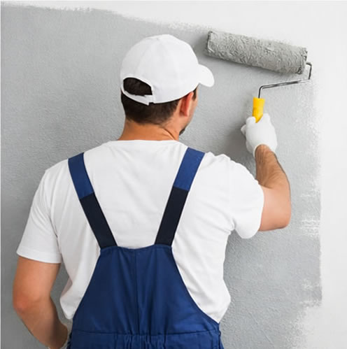 İstanbul iç cephe boya ustası çalışma görüntüsü