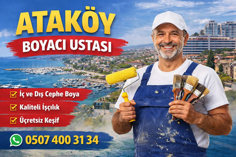 Ataköy Boyacı Ustası - Uygun Fİyat 0507 400 31 34