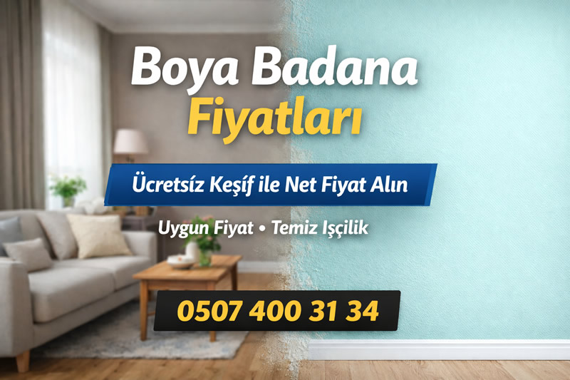 Boya Badana Fiyatları
