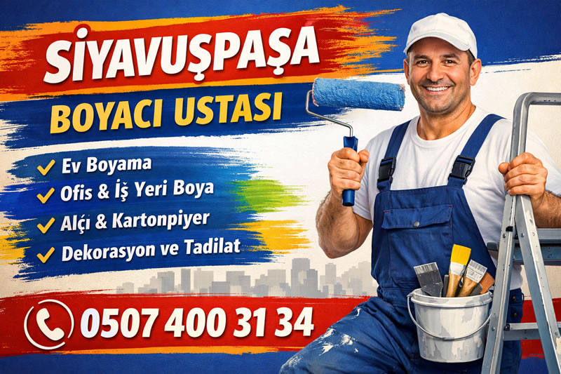 Siyavuşpaşa Boyacı Ustası - Uygun Fiyat 0507 400 31 34
