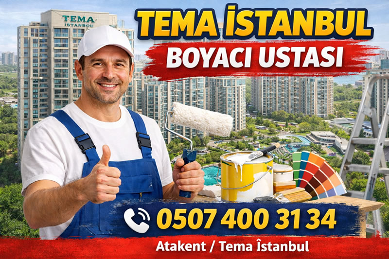 Tema İstanbul Boyacı Ustası - Uygun Fiyat 0507 400 31 34