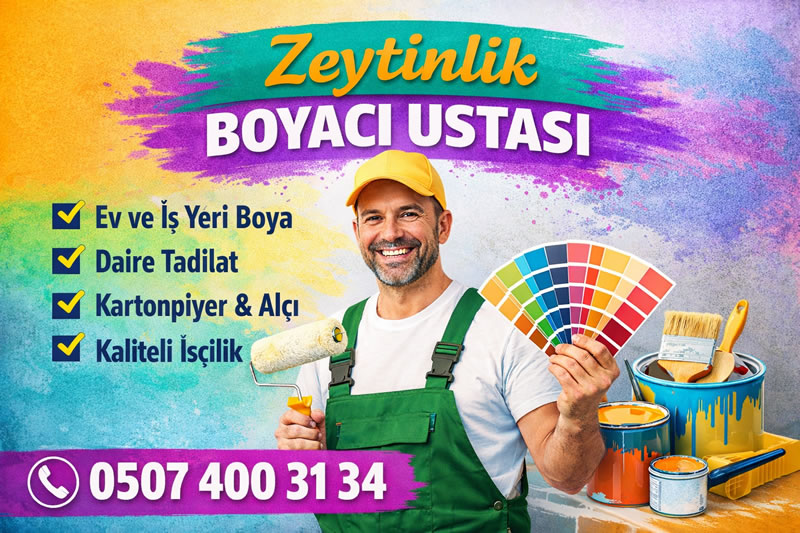 Zeytinlik Boyacı Ustası