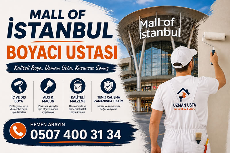 Mall Of İstanbul Boyacı Ustası
