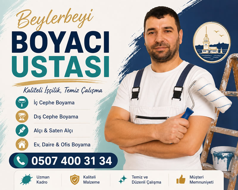 Beylerbeyi Boyacı Ustası - Uygun Fiyat 0507 400 31 34