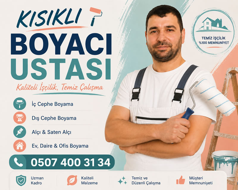Kısıklı Boyacı Ustası - Uygun Fiyat 0507 400 31 34