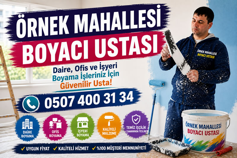 Örnek Mahallesi Boyacı Ustası