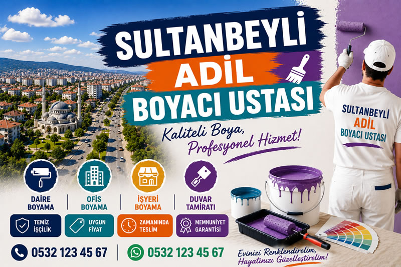 Sultanbeyli Adil Boyacı Ustası