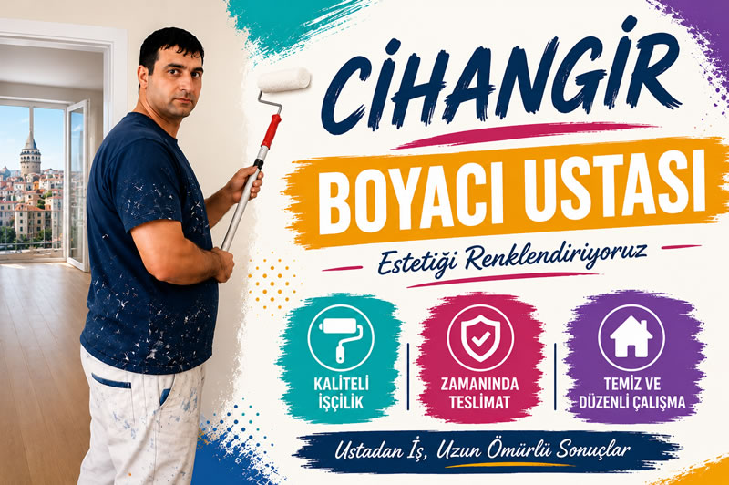 Cihangir boyacı ustası
