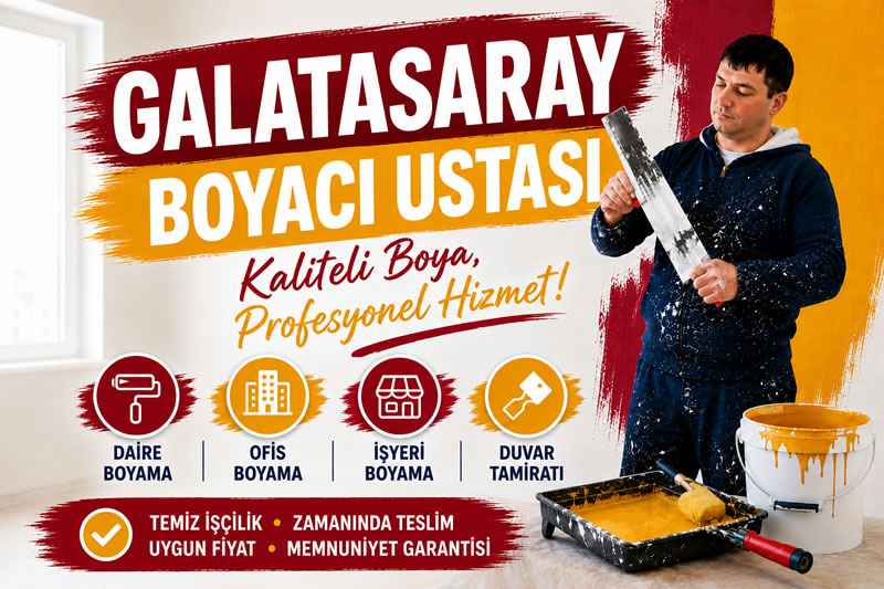 Galatasaray Boyacı Ustası