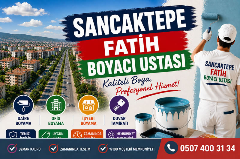 Sancaktepe Fatih Boyacı Ustası
