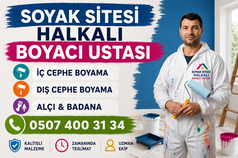 Soyak Sitesi Halkalı Boyacı Ustası