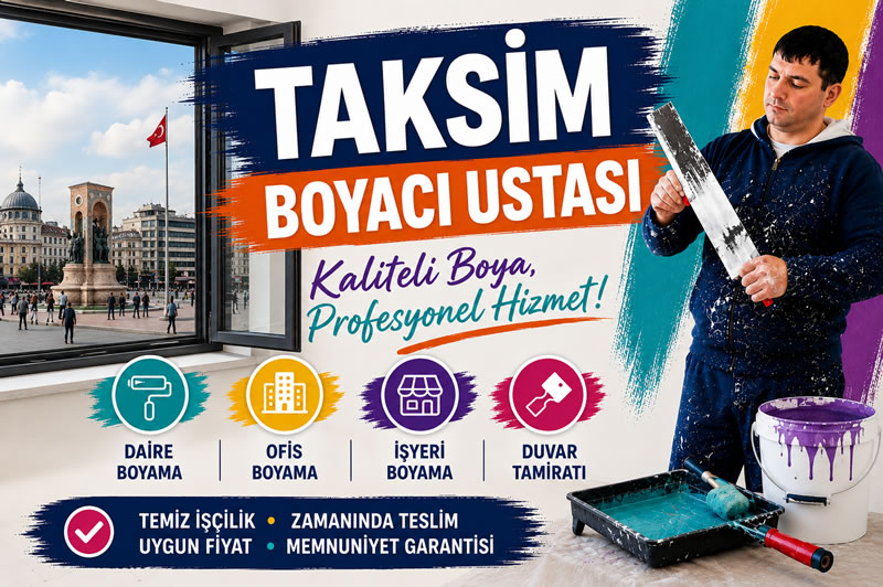 Taksim Boyacı Ustası