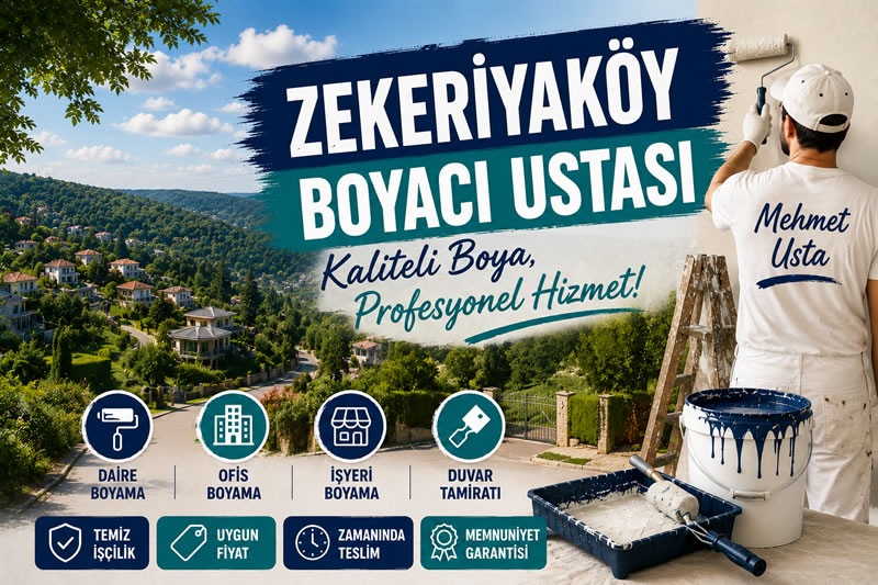 Zekeriyaköy Boyacı Ustası