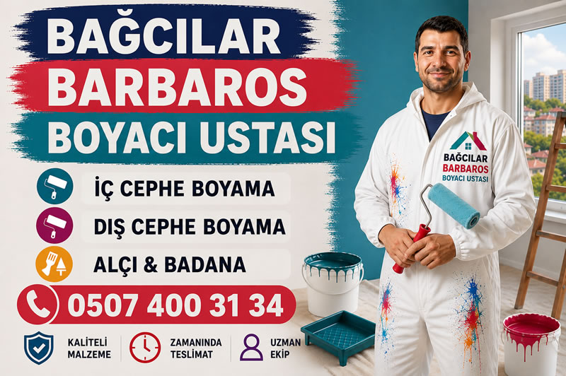 Bağcılar Barbaros Boyacı Ustası, Boya Yapıyor
