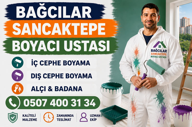Bağcılar Sancaktepe Boyacı Ustası, Boya Yapıyor