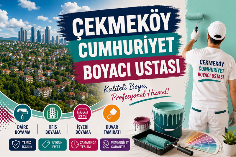 Çekmeköy Cumhuriyet Boyacı Ustası