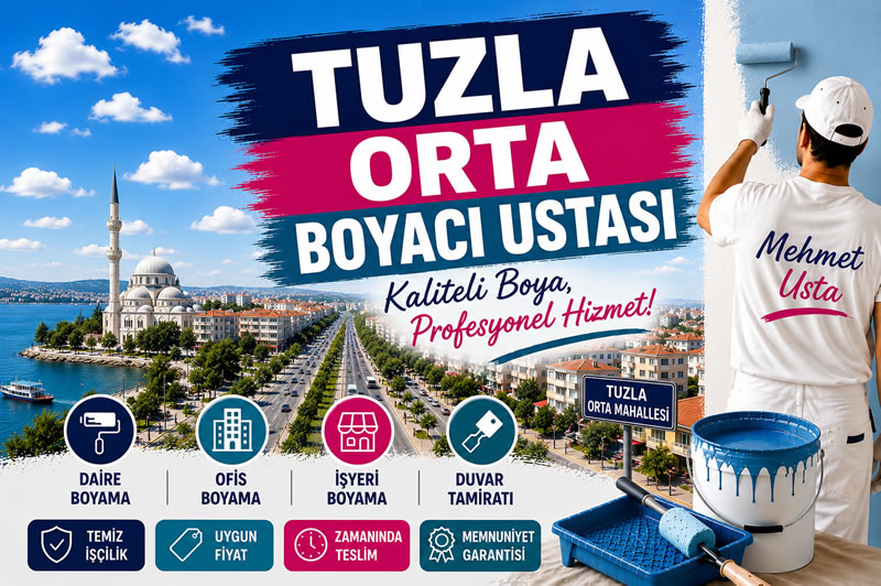 Tuzla Orta Boyacı Ustası
